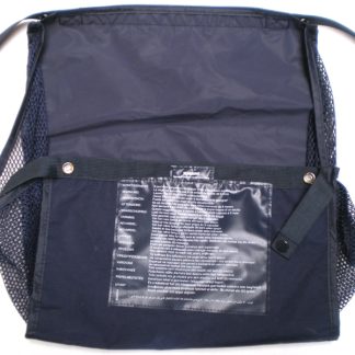 Bagagenetje donkerblauw