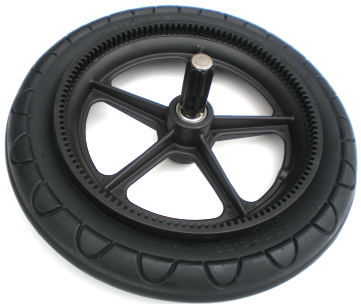 Achterwiel met schuimband-324