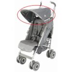 Zonnekap grijs (oud)