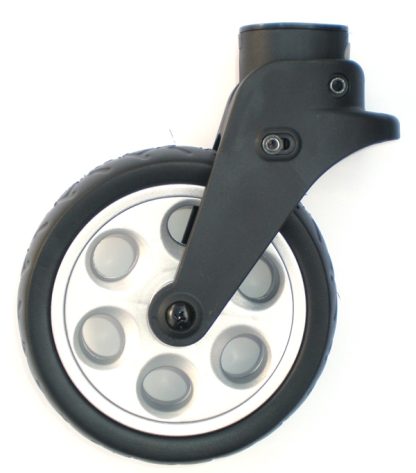 Voorwiel zilver