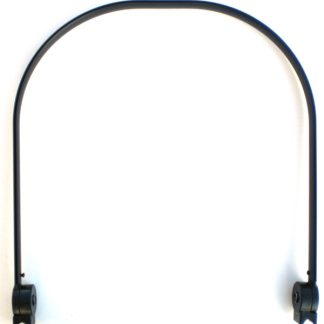 Zonnekap frame zwart voor stoel