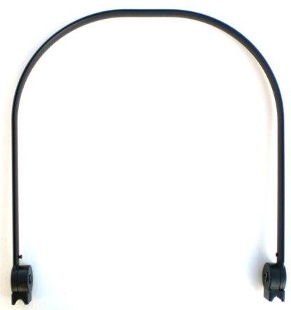 Zonnekap frame zwart voor stoel