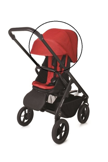 Zonnekap London Red