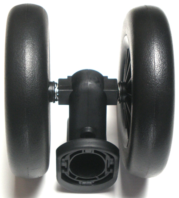 Voorwielen set zwart-994