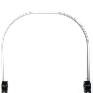Zonnekap frame zilver voor wieg