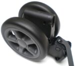 Achterwielen donker grijs met rem-1385