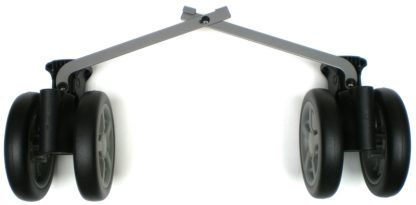 Achterwielen licht grijs met rem