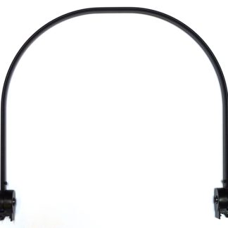Zonnekap frame zwart voor wieg