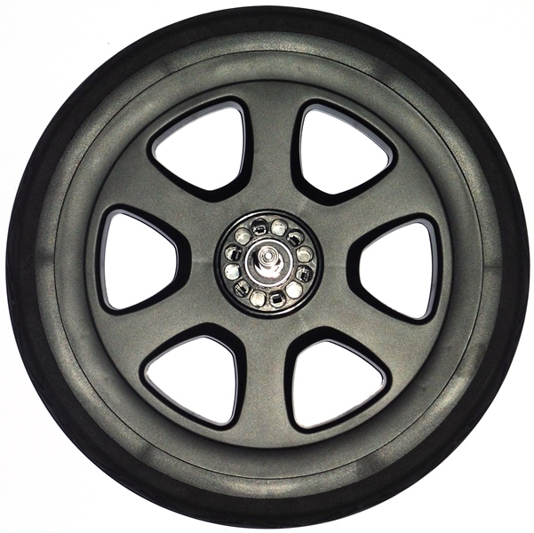 Achterwiel zwart - Afbeelding 1