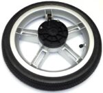 Achterwiel zilver-1824