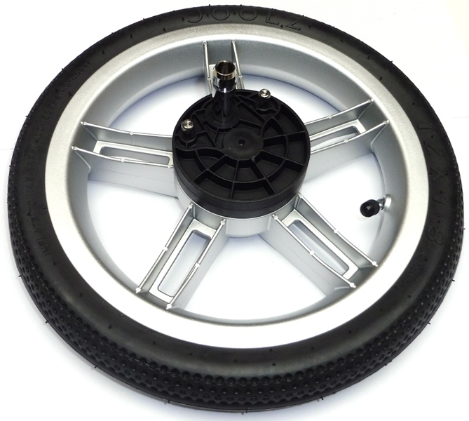 Achterwiel zilver-1824