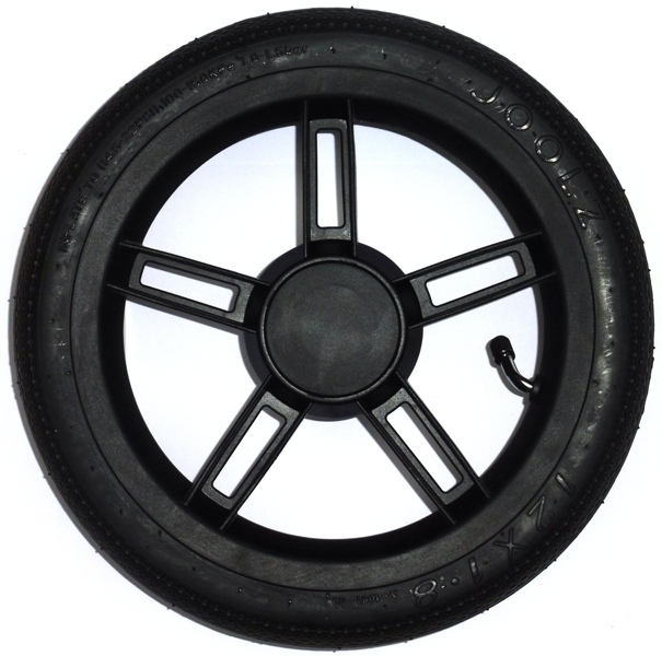 Achterwiel zwart - Afbeelding 1