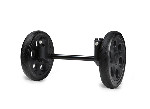 Multi terrein voorwielen zwart