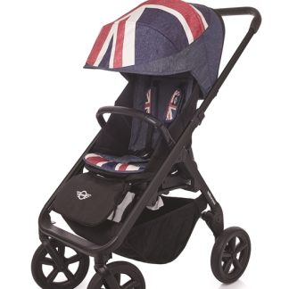 Zitting inleg Union Jack Denim