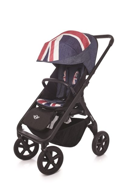Zitting inleg Union Jack Denim