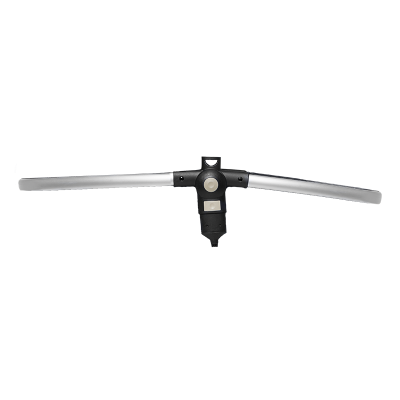 Bovenste stoel/wiegframe zilver