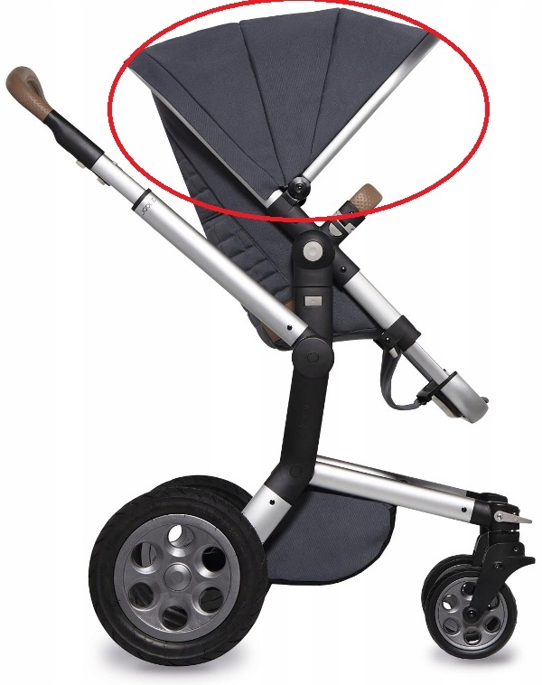 Zonnekap zitting Blu - Afbeelding 1