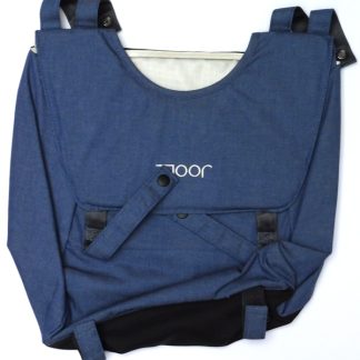 Bagagemand Licht Blauw Denim-0