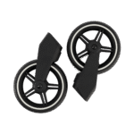 Complete wielenset zwart/wit-2807