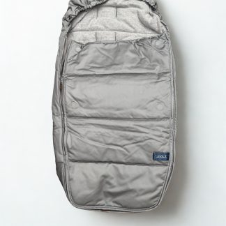 Voetenzak Taupe/Silver